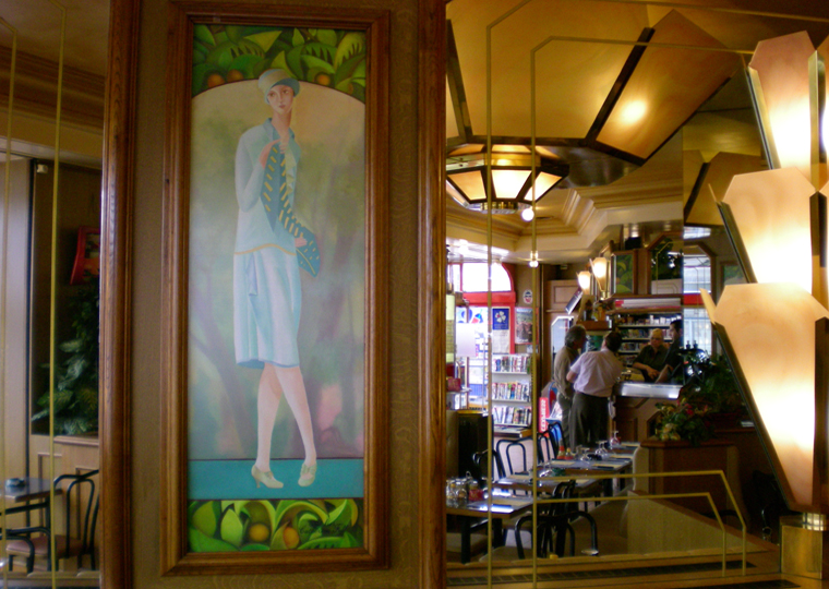 Le Joinville Café - Decorative Painters Paris, France - Maison Scene